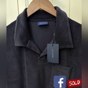 GANT Terry Polo shirt Men's. Evening Blue